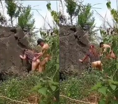 Chịch em trong bụi dâm bụt