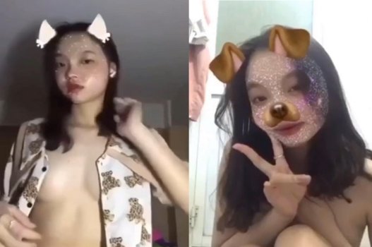 Bố mẹ vắng nhà Đỗ Uyên rũ bạn trai về nhà đụ nhau
