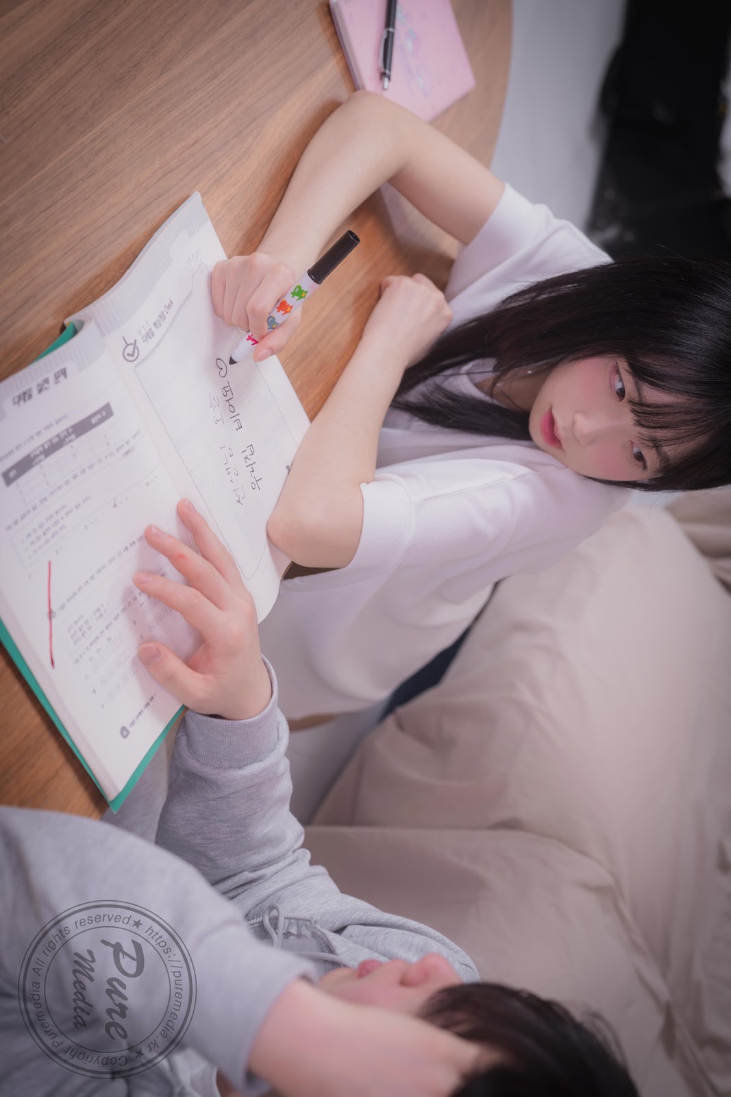 Ảnh Nóng 18+ Gái Xinh Hina 히나, [PURE MEDIA] Vol.279 Secret Tutoring With Slut Girl – Onlyfans Leak