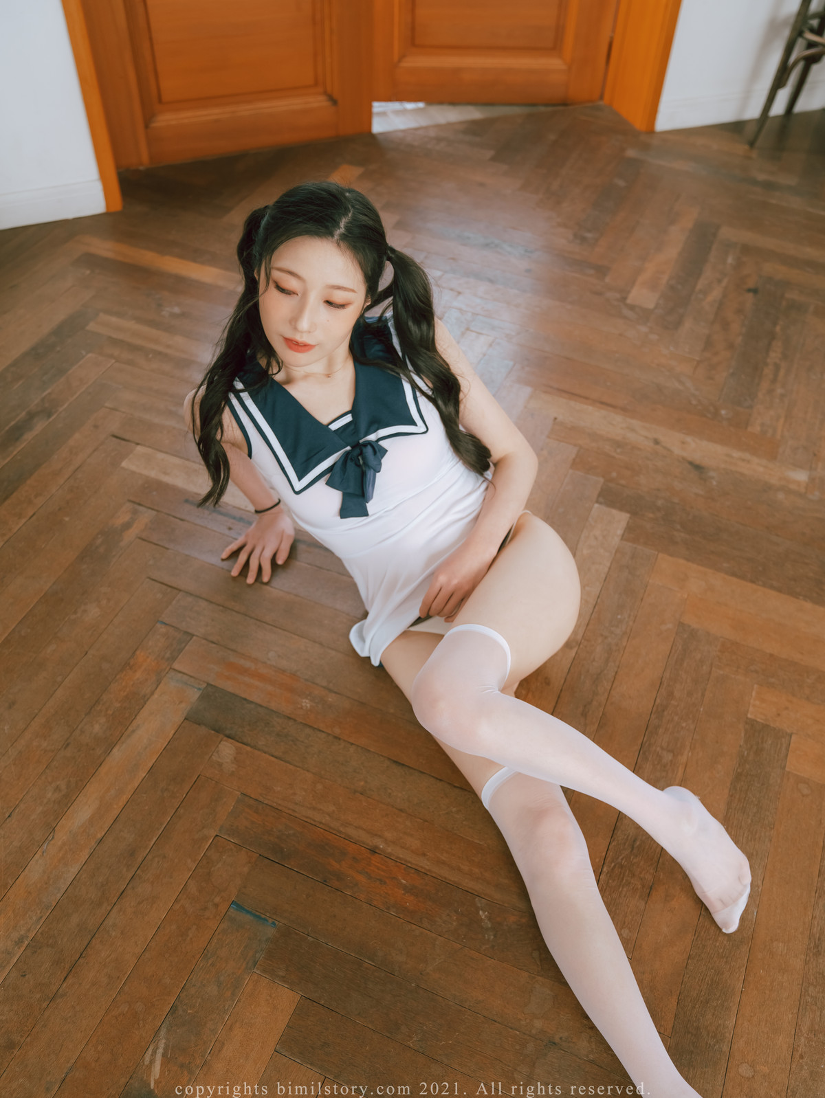 Photo Sexy RISA 리사, [Bimilstory] Fresh and Lively Girl Set.01