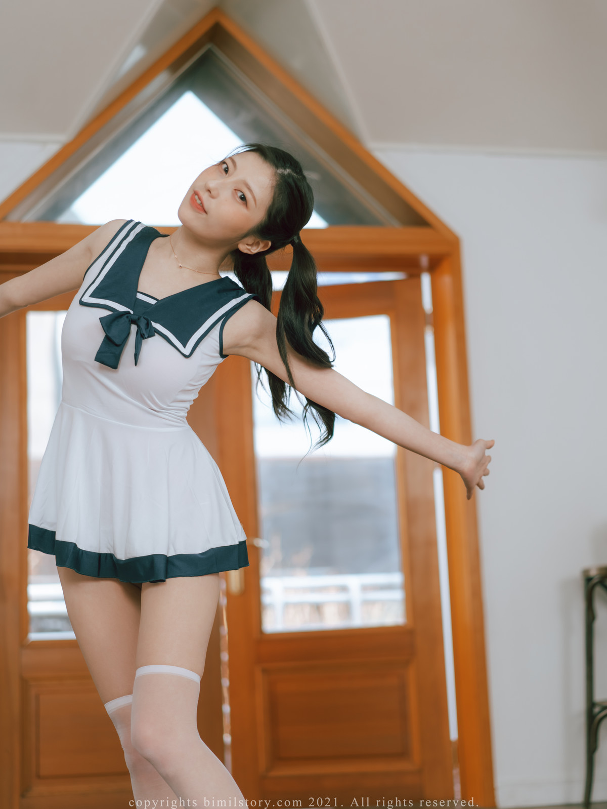 Photo Sexy RISA 리사, [Bimilstory] Fresh and Lively Girl Set.01
