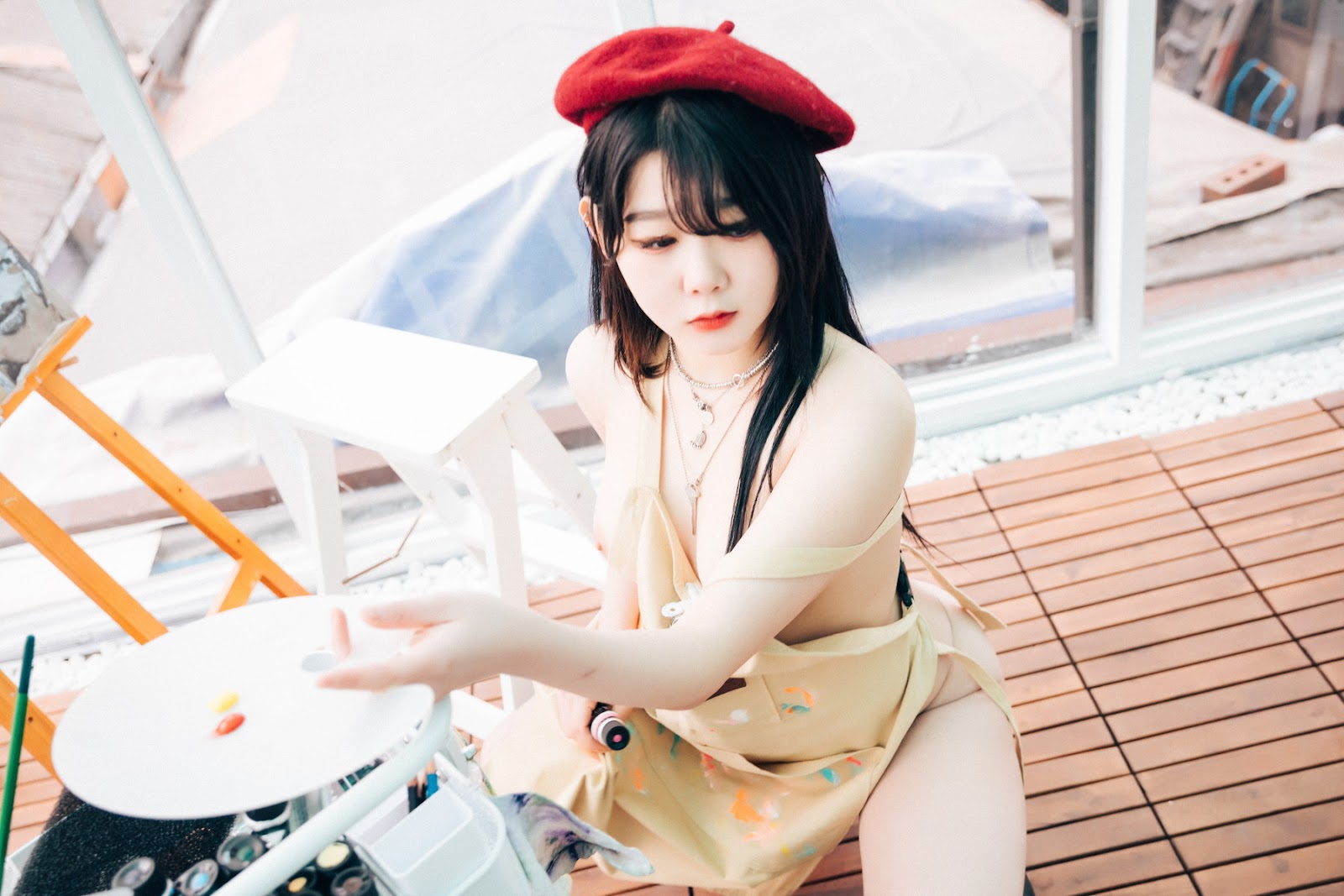 Ảnh Nóng 18+ Gái Xinh ZIA.Kwon 권지아, [Loozy] No Nipple Patch Set.01