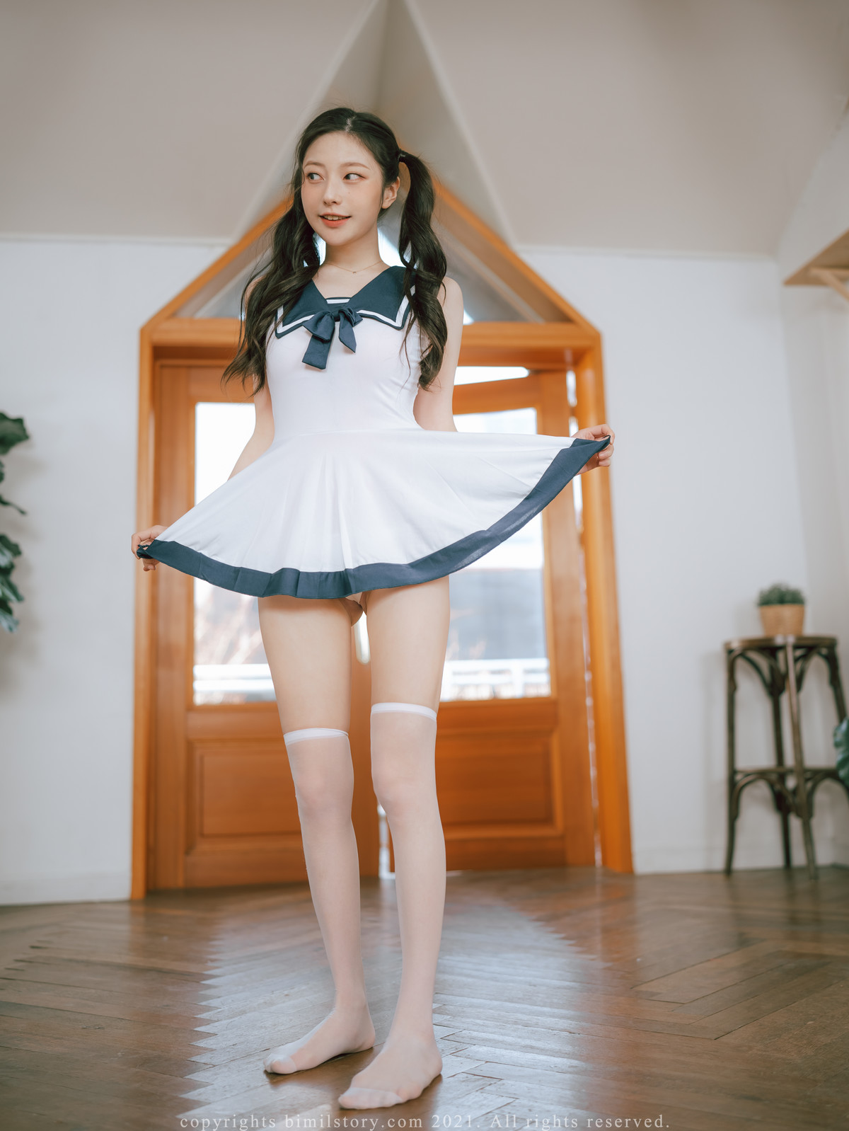 Photo Sexy RISA 리사, [Bimilstory] Fresh and Lively Girl Set.01