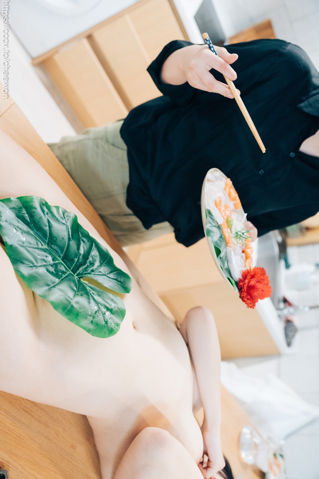 Ảnh Nóng 18+ Gái Xinh ZIA.Kwon 권지아, Loozy “Nyotaimori” Set.02