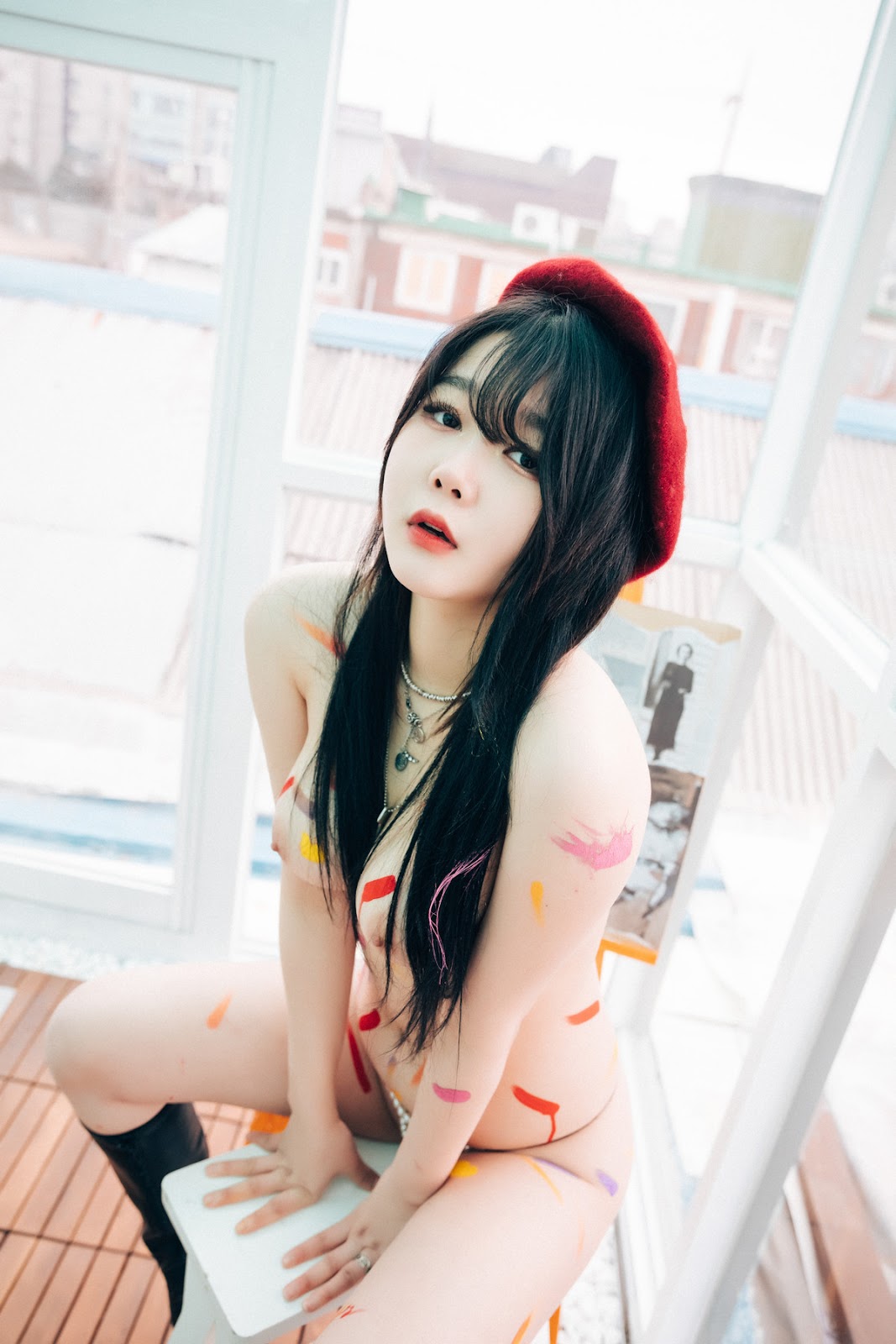Ảnh Nóng 18+ Gái Xinh ZIA.Kwon 권지아, [Loozy] No Nipple Patch Set.01