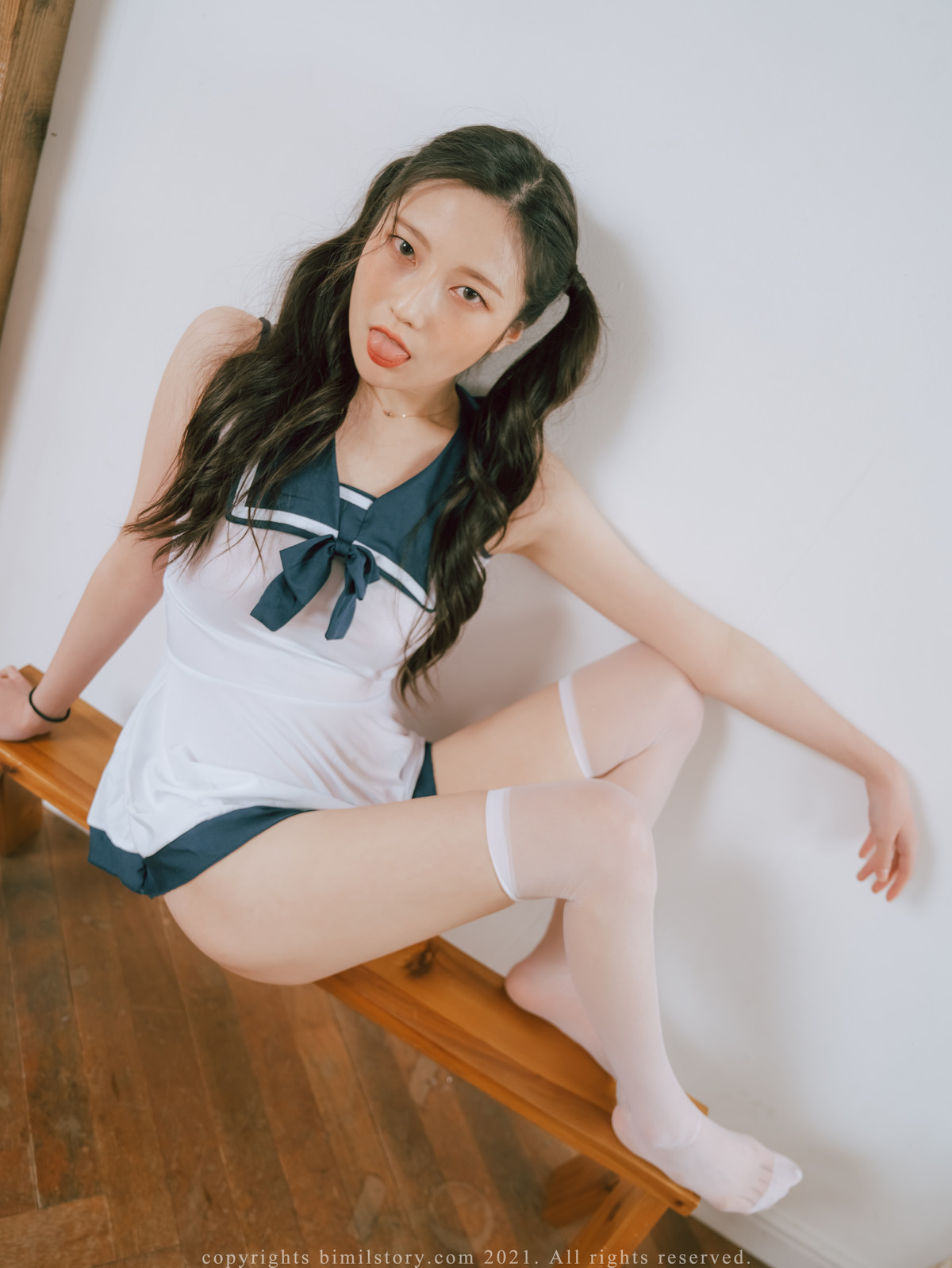 Photo Sexy RISA 리사, [Bimilstory] Fresh and Lively Girl Set.01