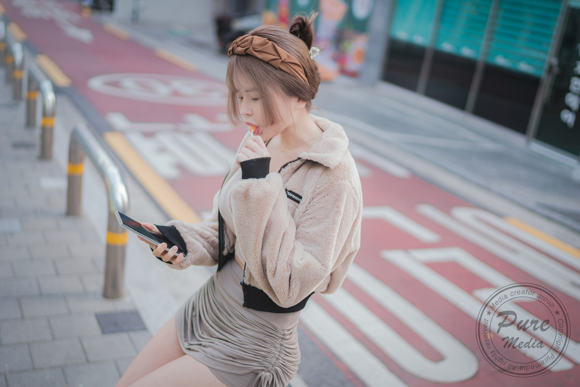 Ảnh Nóng 18+ Lovey 러비, [PURE MEDIA] Vol.220 Lovey Streamer Set.02