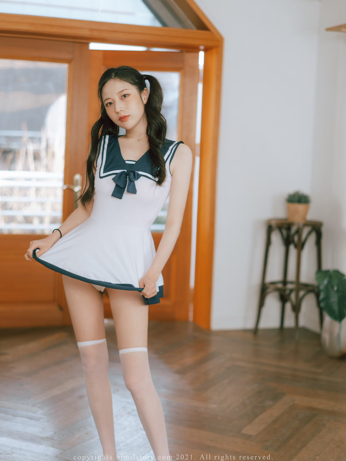 Photo Sexy RISA 리사, [Bimilstory] Fresh and Lively Girl Set.01