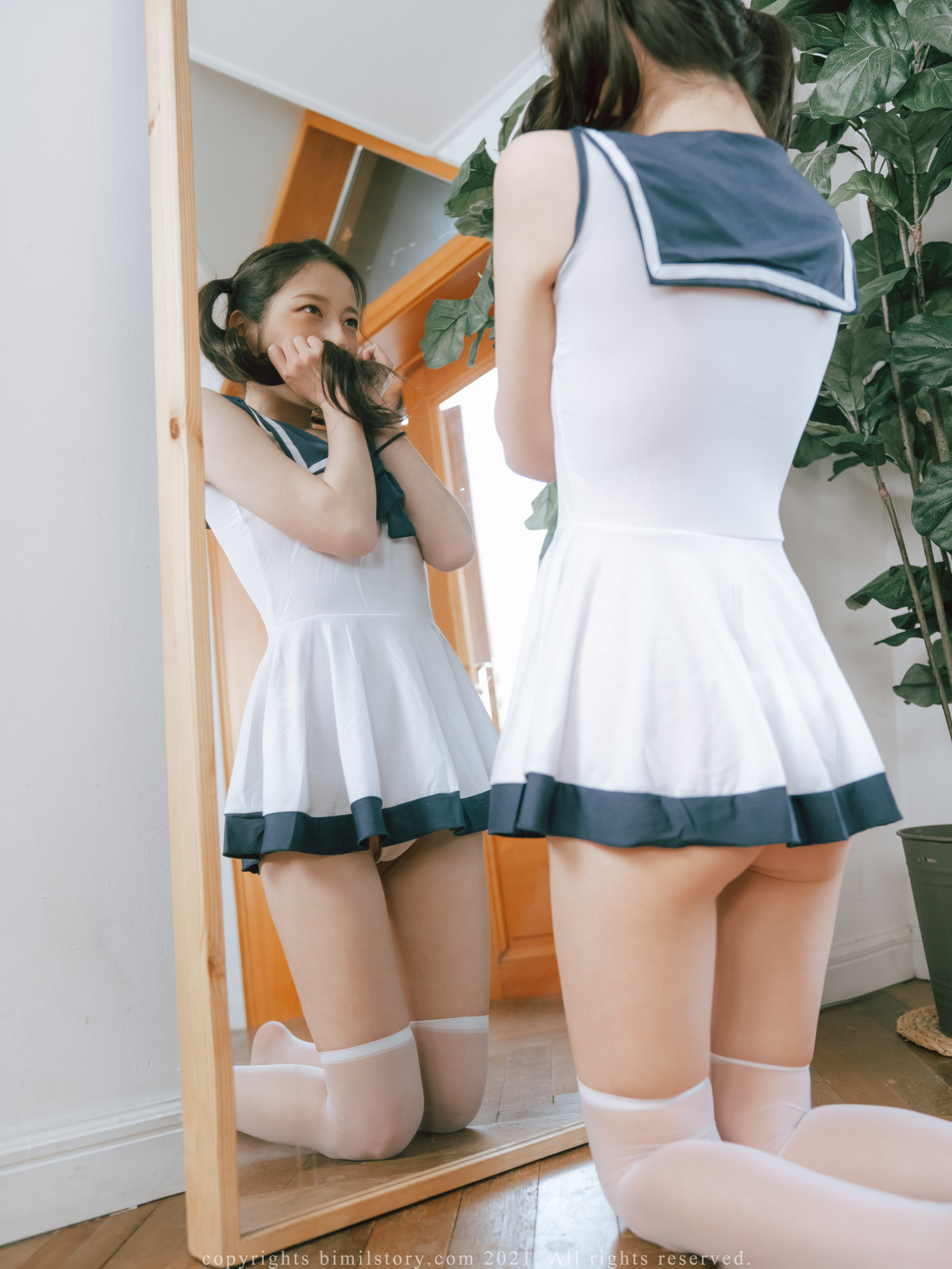 Photo Sexy RISA 리사, [Bimilstory] Fresh and Lively Girl Set.01