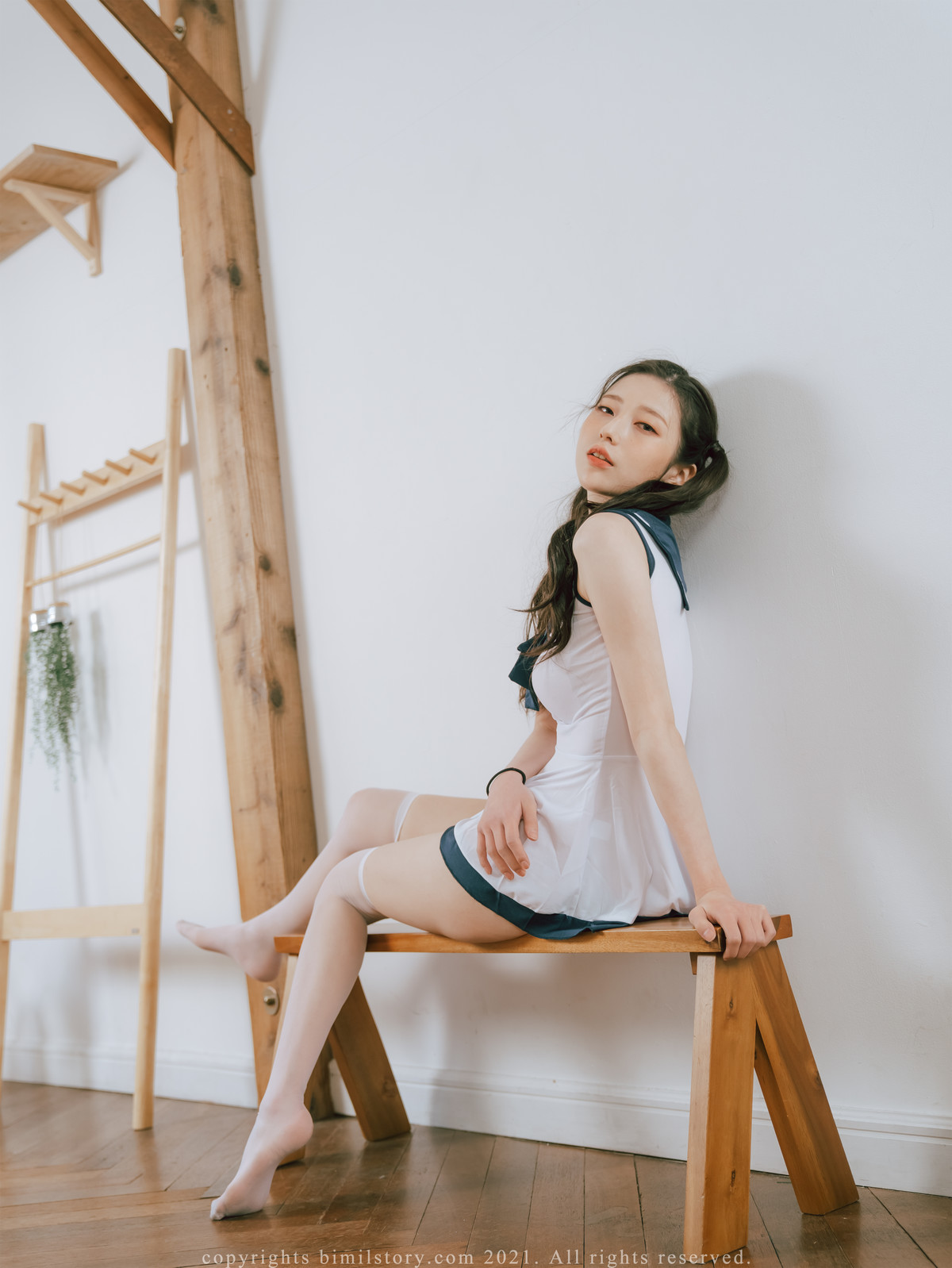 Photo Sexy RISA 리사, [Bimilstory] Fresh and Lively Girl Set.01