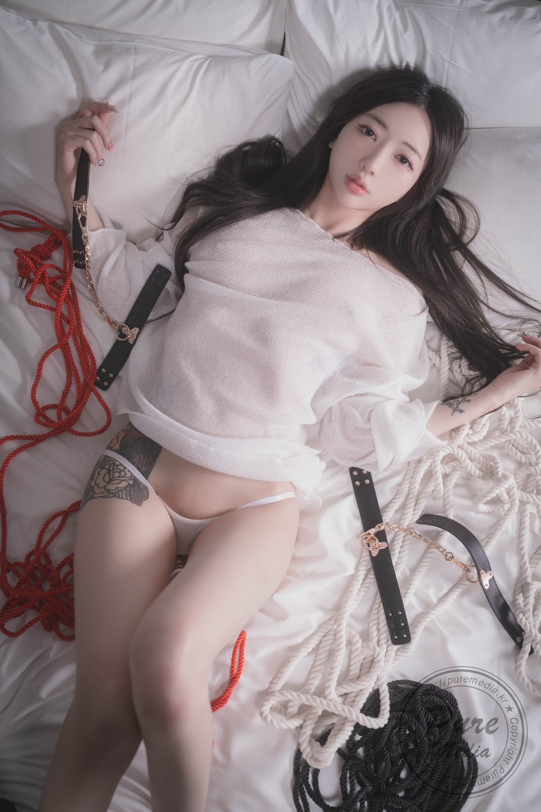 Ảnh Nóng 18+ Gái Xinh Jia 지아, Pure Media Vol.283 Tie Me Up With a Rope Set.03 – Onlyfans Leak